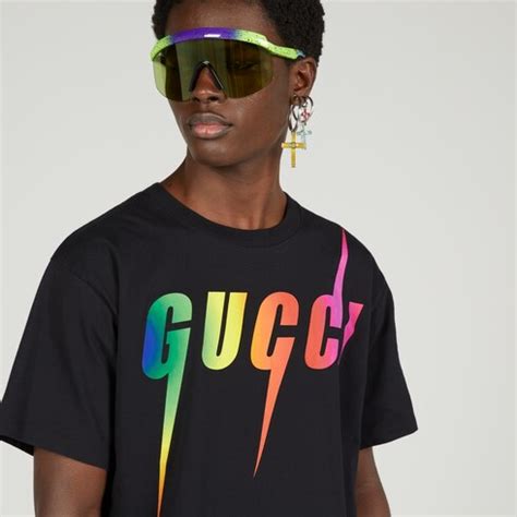 gucci blade print logo|Gucci men tshirt blade.